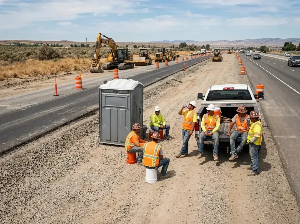 highway-road-construction-crew-007 — frequently asked questions, Porta Potty and Restroom Rentals in Country Lake Estates, NJ